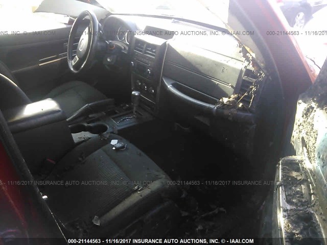 1J4PN3GK2AW147034 - 2010 JEEP LIBERTY RENEGADE ORANGE photo 5