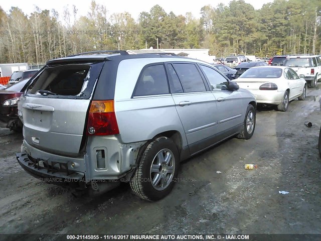 2C8GM68424R642355 - 2004 CHRYSLER PACIFICA SILVER photo 4