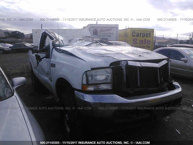 1FTNF21P53EB41410 - 2003 FORD F250 SUPER DUTY WHITE photo 1