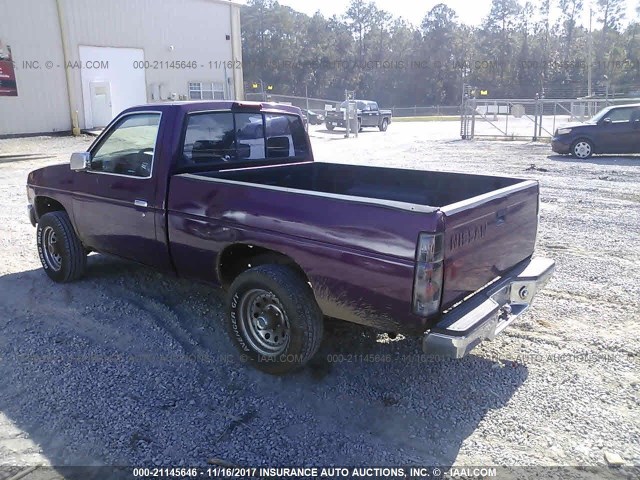 1N6SD11S5SC315569 - 1995 NISSAN TRUCK E/XE PURPLE photo 3