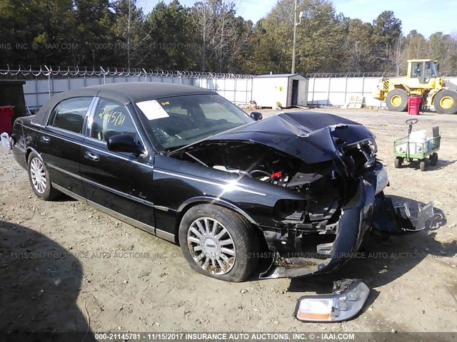 1LNHM81W45Y648423 - 2005 LINCOLN TOWN CAR SIGNATURE BLACK photo 1