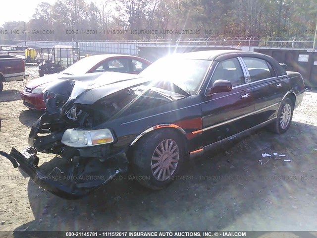 1LNHM81W45Y648423 - 2005 LINCOLN TOWN CAR SIGNATURE BLACK photo 2