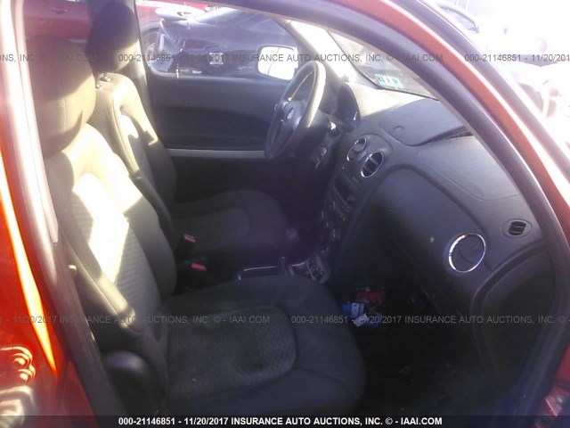 3GNDA13D18S630236 - 2008 CHEVROLET HHR LS ORANGE photo 5