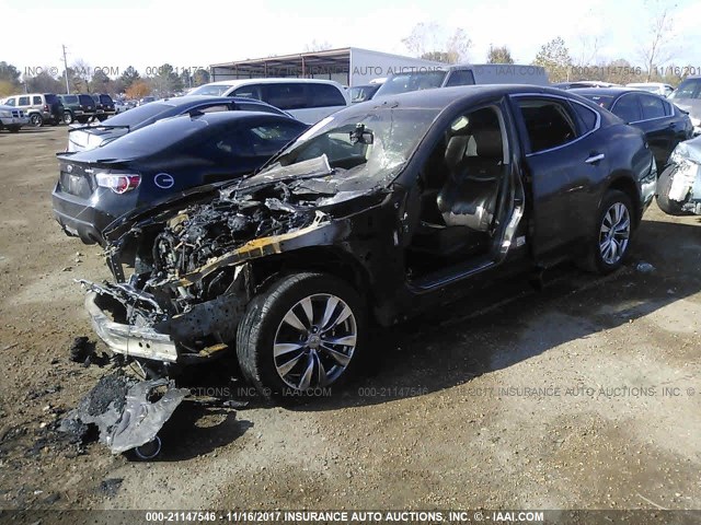 JN1AY1AR0CM580141 - 2012 INFINITI M56 X GRAY photo 2