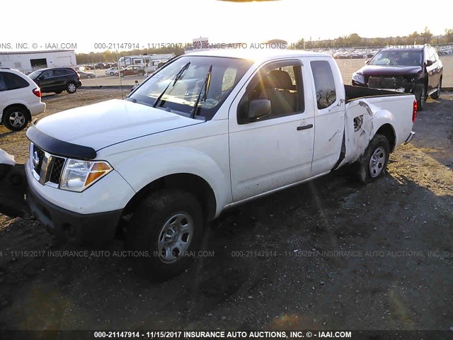 1N6BD06T67C400150 - 2007 NISSAN FRONTIER KING CAB XE WHITE photo 2