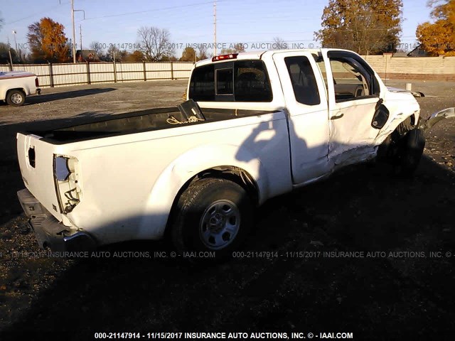 1N6BD06T67C400150 - 2007 NISSAN FRONTIER KING CAB XE WHITE photo 4
