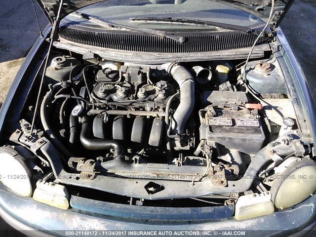 1B3ES67C3SD628764 - 1995 DODGE NEON SPORT GREEN photo 10