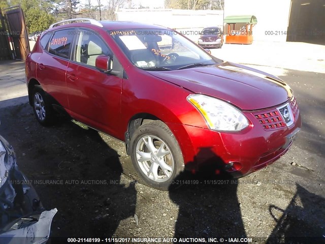 JN8AS58V18W144441 - 2008 NISSAN ROGUE S/SL RED photo 1