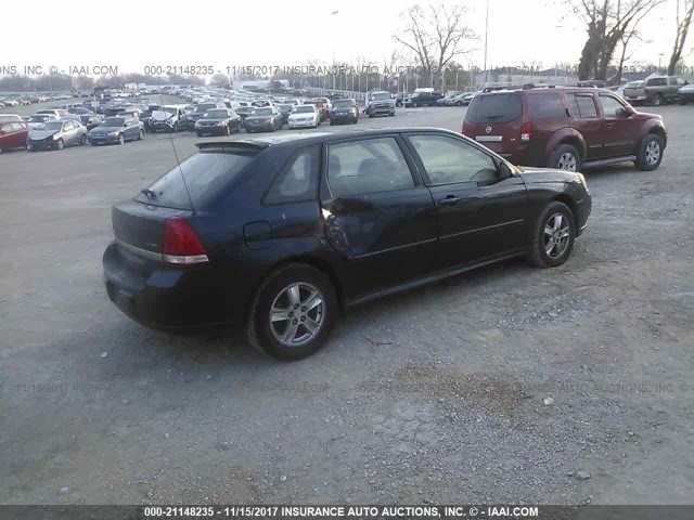 1G1ZT64835F216570 - 2005 CHEVROLET MALIBU MAXX LS Dark Blue photo 4