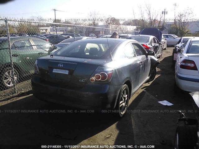 JTKDE167280228891 - 2008 TOYOTA SCION TC 深蓝色 照片 4