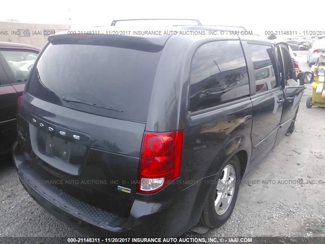 2D4RN3DG5BR752791 - 2011 DODGE GRAND CARAVAN MAINSTREET GRAY photo 4