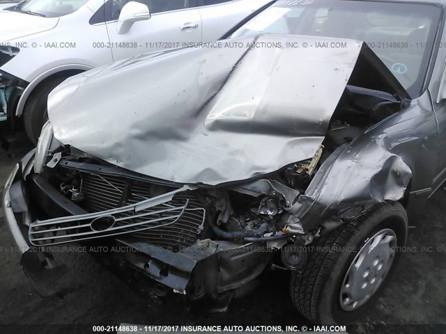 4T1BG22K4WU316318 - 1998 TOYOTA CAMRY CE/LE/XLE 灰色 照片 6