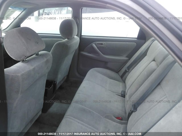 4T1BG22K4WU316318 - 1998 TOYOTA CAMRY CE/LE/XLE 灰色 照片 8