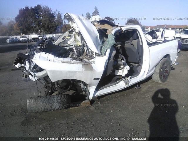 1C6RD7FT8CS172105 - 2012 DODGE RAM 1500 ST WHITE photo 2