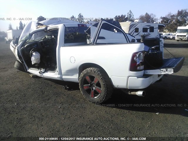 1C6RD7FT8CS172105 - 2012 DODGE RAM 1500 ST WHITE photo 3