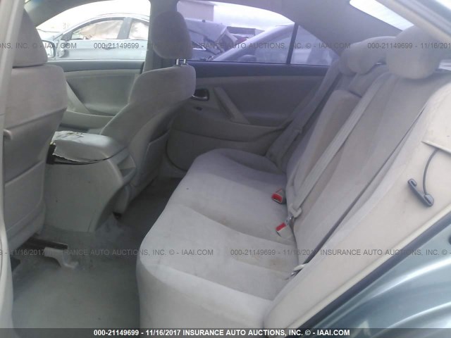 4T1BF3EK0AU580889 - 2010 TOYOTA CAMRY SE/LE/XLE 绿色 照片 8