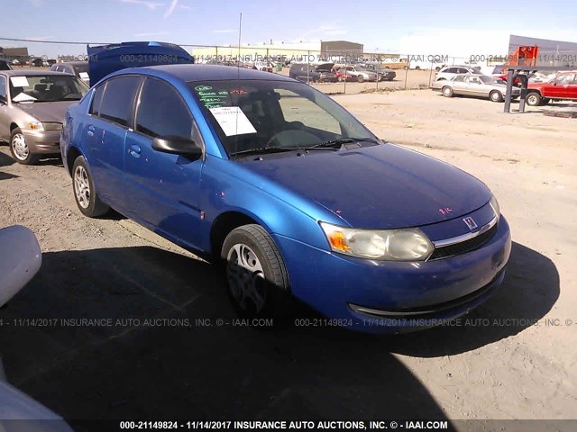 1G8AJ52F84Z170957 - 2004 SATURN ION LEVEL 2 BLUE photo 1