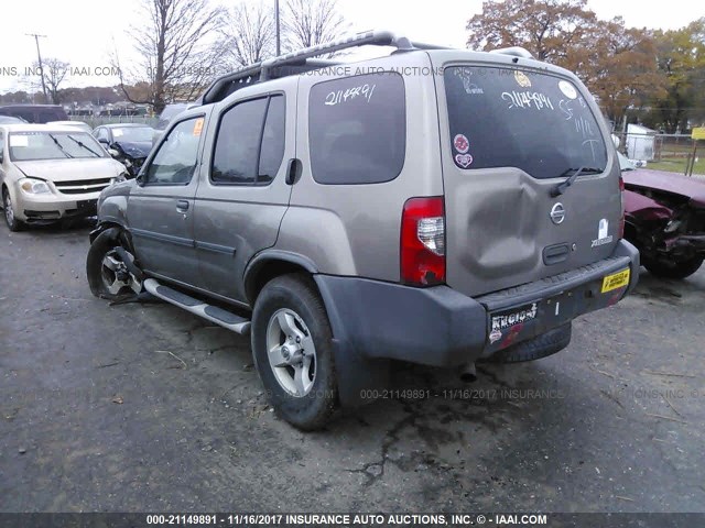 5N1ED28Y64C672693 - 2004 NISSAN XTERRA XE/SE Pewter photo 3