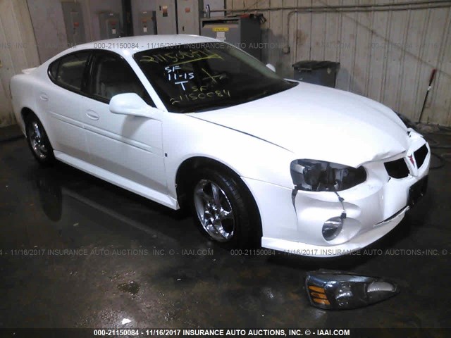 2G2WR584171122356 - 2007 PONTIAC GRAND PRIX GT WHITE photo 1