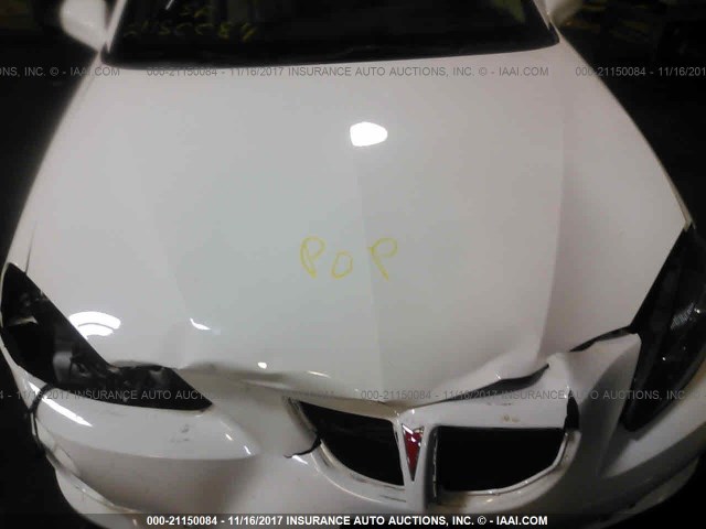 2G2WR584171122356 - 2007 PONTIAC GRAND PRIX GT WHITE photo 10