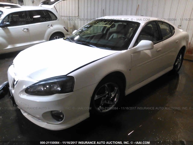 2G2WR584171122356 - 2007 PONTIAC GRAND PRIX GT WHITE photo 2