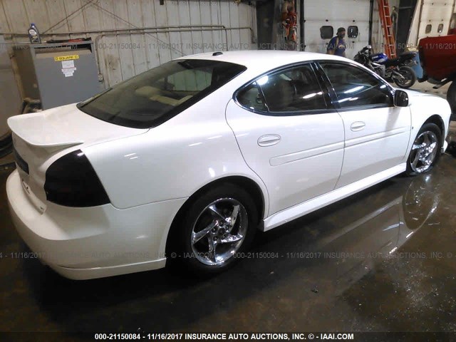 2G2WR584171122356 - 2007 PONTIAC GRAND PRIX GT WHITE photo 4