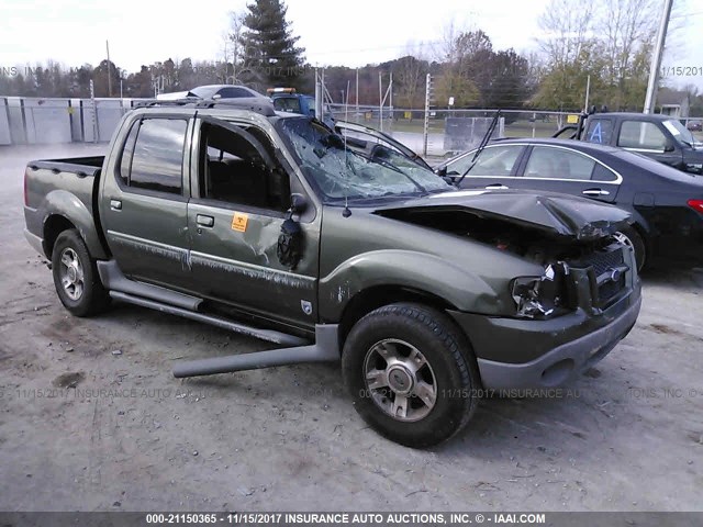 1FMZU67E93UC46148 - 2003 FORD EXPLORER SPORT TR  GREEN photo 1