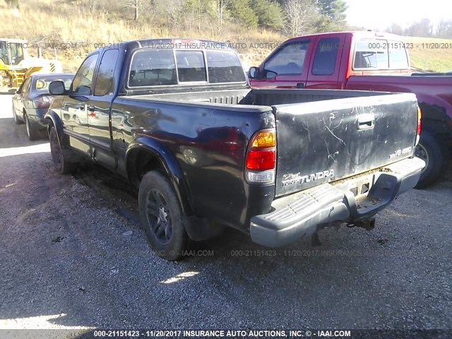 5TBBT44114S455493 - 2004 TOYOTA TUNDRA ACCESS CAB SR5 BLACK photo 1