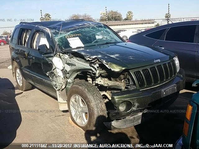 1J8GR48K87C507277 - 2007 JEEP GRAND CHEROKEE LAREDO/COLUMBIA/FREEDOM 绿色 照片 1