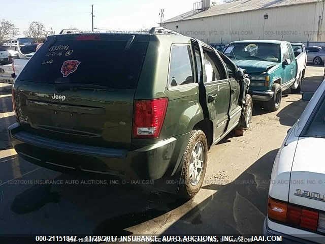 1J8GR48K87C507277 - 2007 JEEP GRAND CHEROKEE LAREDO/COLUMBIA/FREEDOM 绿色 照片 4