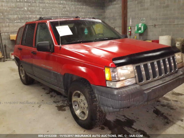 1J4GZ58Y3VC597592 - 1997 JEEP GRAND CHEROKEE LAREDO/TSI RED photo 1