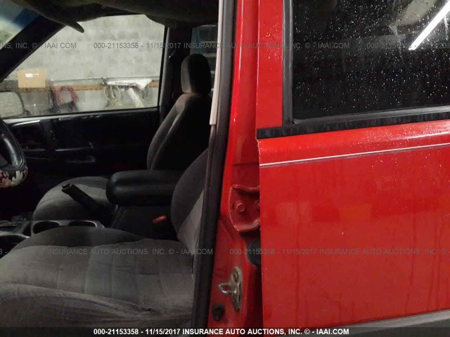 1J4GZ58Y3VC597592 - 1997 JEEP GRAND CHEROKEE LAREDO/TSI RED photo 8