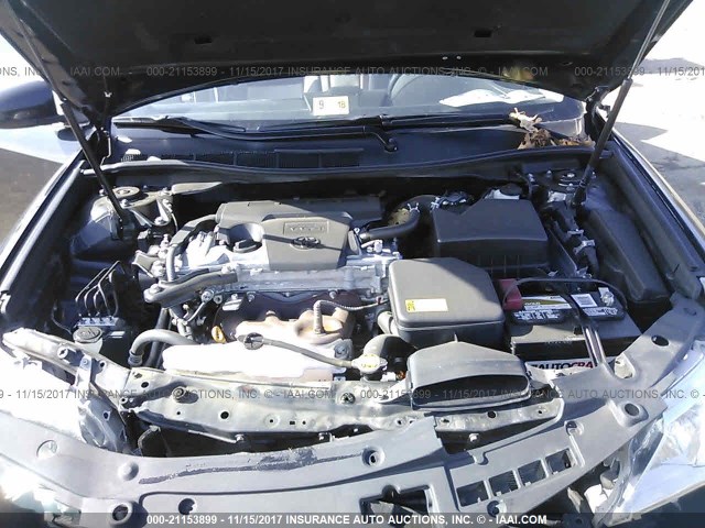 4T4BF1FK0CR222266 - 2012 TOYOTA CAMRY SE/LE/XLE 黑色 照片 10