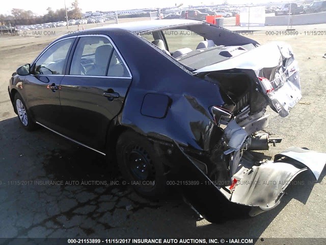 4T4BF1FK0CR222266 - 2012 TOYOTA CAMRY SE/LE/XLE 黑色 照片 3