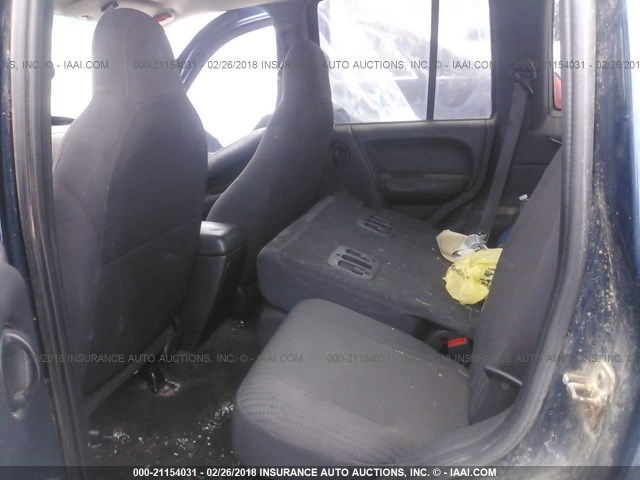 1J4GL48K73W514216 - 2003 JEEP LIBERTY SPORT/FREEDOM ლურჯი ფოტო 8