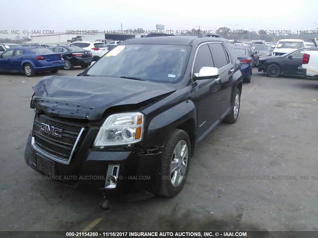 2GKALREK3E6228118 - 2014 GMC TERRAIN SLE BLACK photo 2