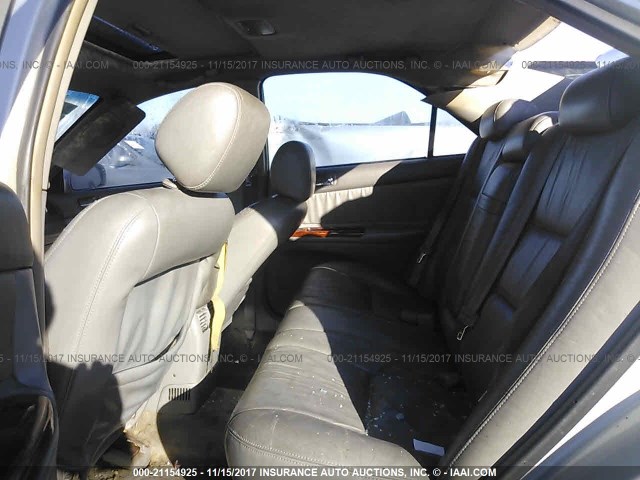 4T1BF32K72U011754 - 2002 TOYOTA CAMRY LE/XLE/SE ვერცხლისფერი ფოტო 8