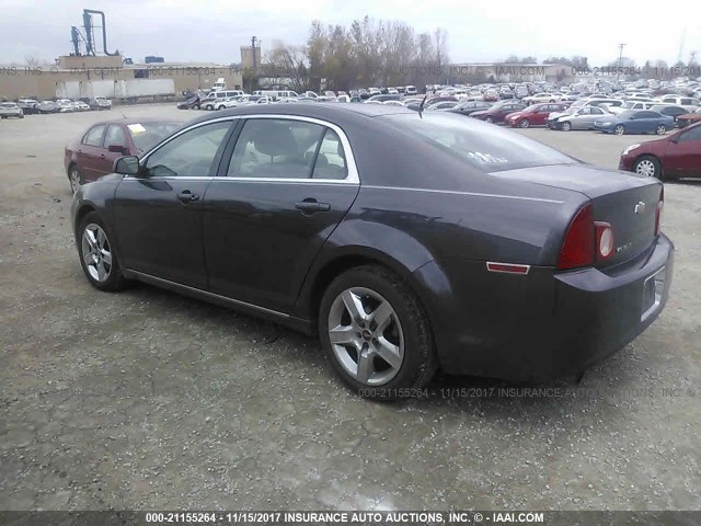 1G1ZC5EB8A4141245 - 2010 CHEVROLET MALIBU 1LT 灰色 照片 3