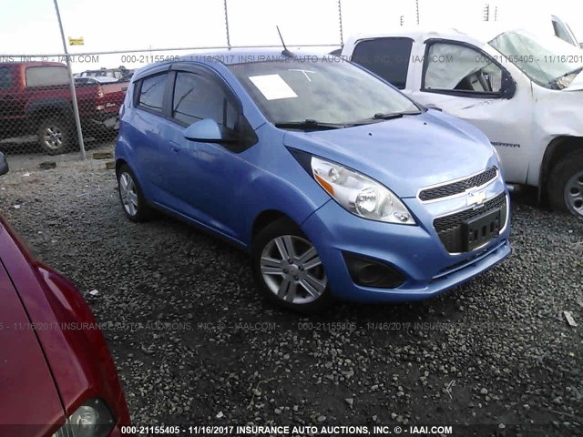 KL8CD6S93DC528709 - 2013 CHEVROLET SPARK 1LT BLUE photo 1