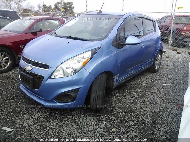 KL8CD6S93DC528709 - 2013 CHEVROLET SPARK 1LT BLUE photo 6