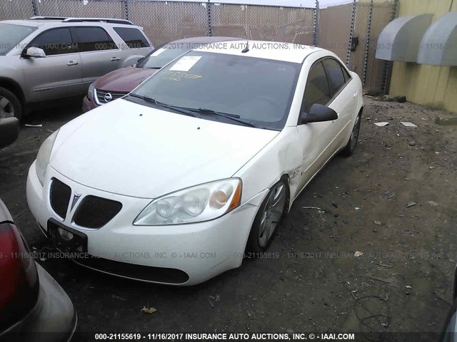 1G2ZG57B584227006 - 2008 PONTIAC G6 SE WHITE photo 2