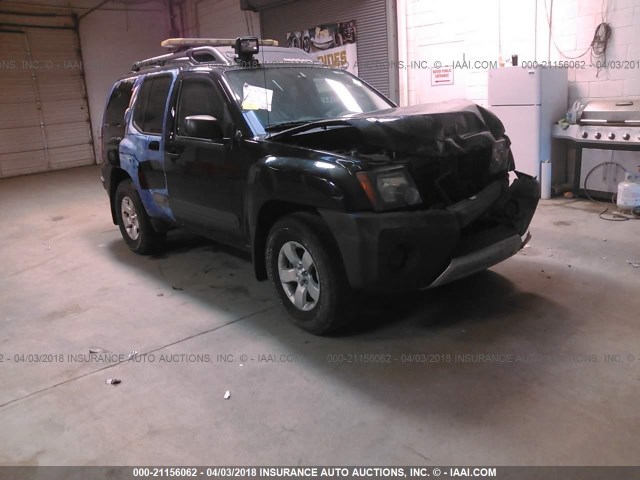 5N1AN0NWXBC500215 - 2011 NISSAN XTERRA OFF ROAD/S/SE BLACK photo 1