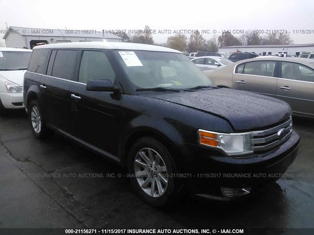 2FMDK52C19BA36190 - 2009 FORD FLEX SEL ლურჯი ფოტო 1