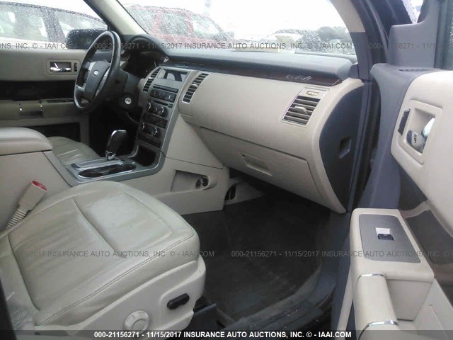 2FMDK52C19BA36190 - 2009 FORD FLEX SEL ლურჯი ფოტო 5