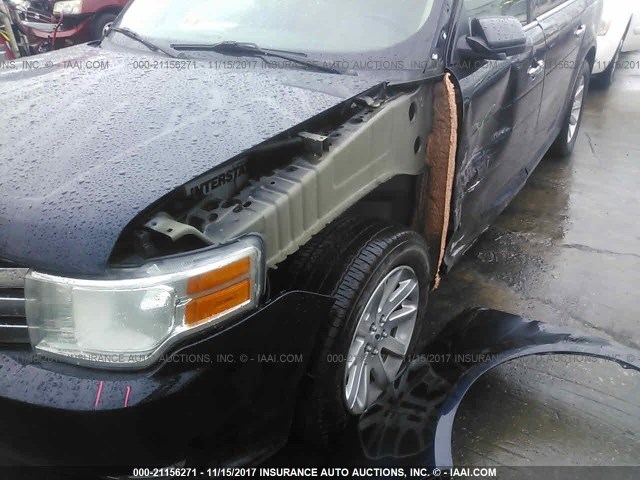 2FMDK52C19BA36190 - 2009 FORD FLEX SEL ლურჯი ფოტო 6