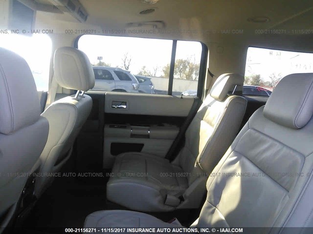 2FMDK52C19BA36190 - 2009 FORD FLEX SEL ლურჯი ფოტო 8