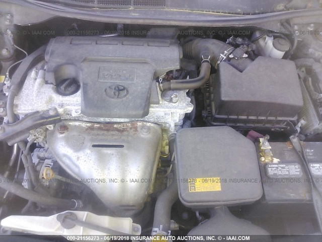 4T4BF1FK3FR502896 - 2015 TOYOTA CAMRY LE/XLE/SE/XSE BLACK photo 10