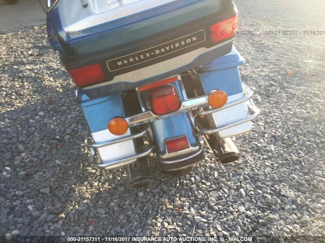 1HD1FCW175Y617939 - 2005 HARLEY-DAVIDSON FLHTCUI BLUE photo 6