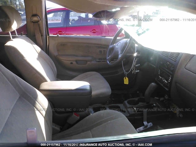 5TEGM92N81Z776880 - 2001 TOYOTA TACOMA DOUBLE CAB PRERUNNER GOLD photo 5