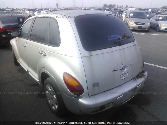 3C4FY58B55T574416 - 2005 CHRYSLER PT CRUISER TOURING SILVER photo 3